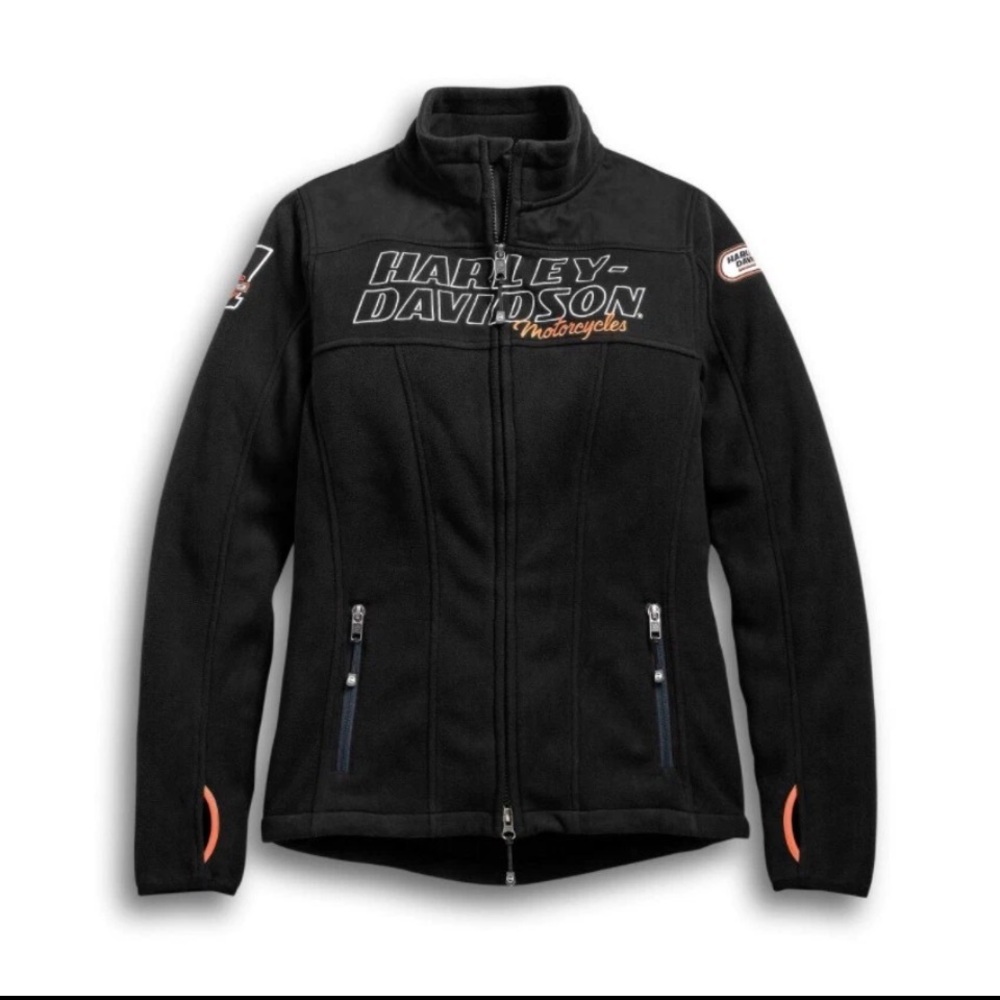 Harley-Davidson® Women's H-D Racing Fleece Jacket - Picture 4 of 4
